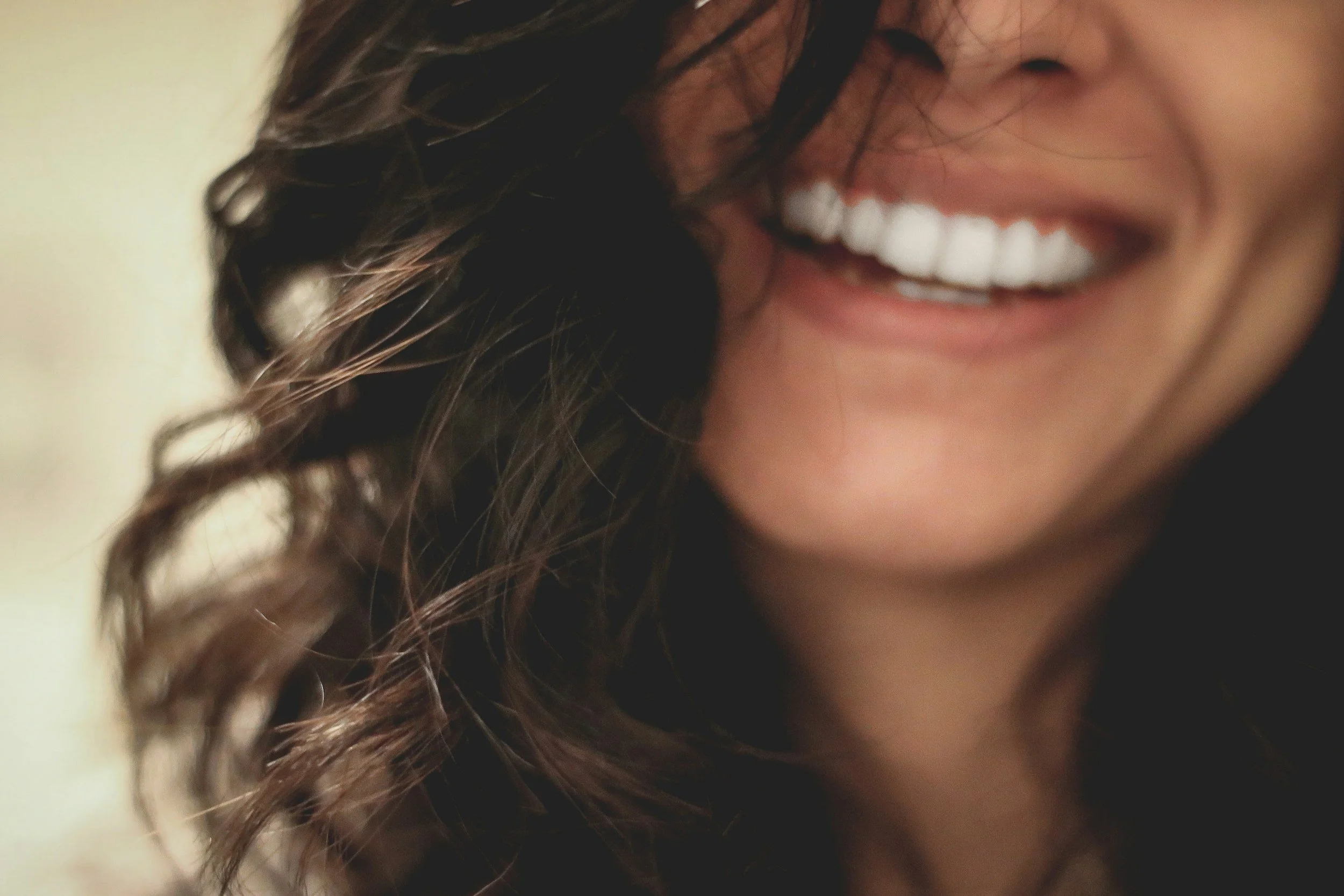 Close-up portrait, smiling